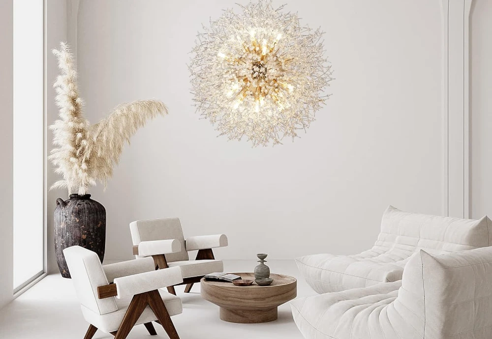 clear glass globe chandelier