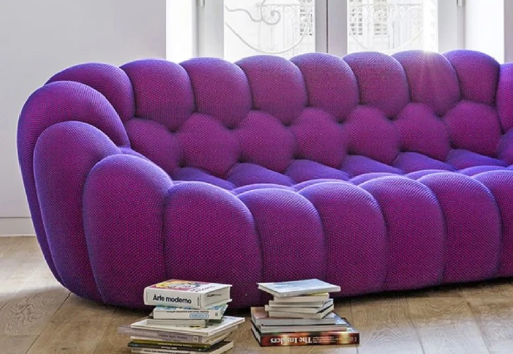 bubble 2 curved sofa