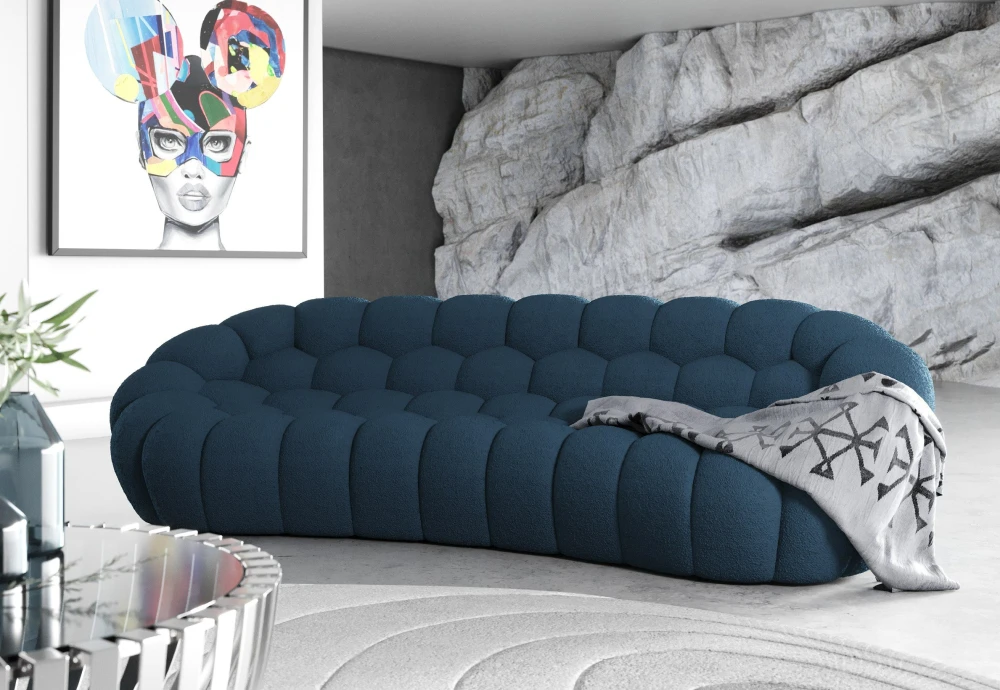 curved bubble sofa